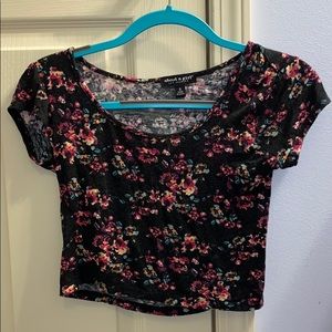 Floral Crop Top